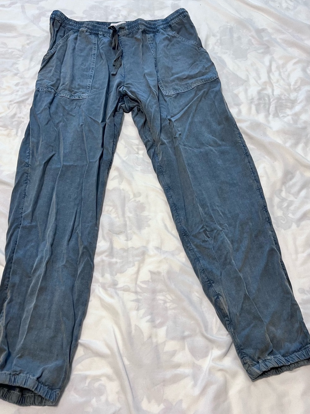 O'Neill Womenโs Slate Blue Drawstring Joggers